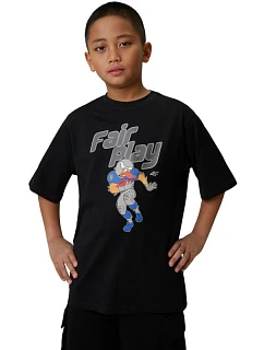 Chlapecké tričko  tmavě černé JWSS26TTSH 20S model 22131969 - 4F