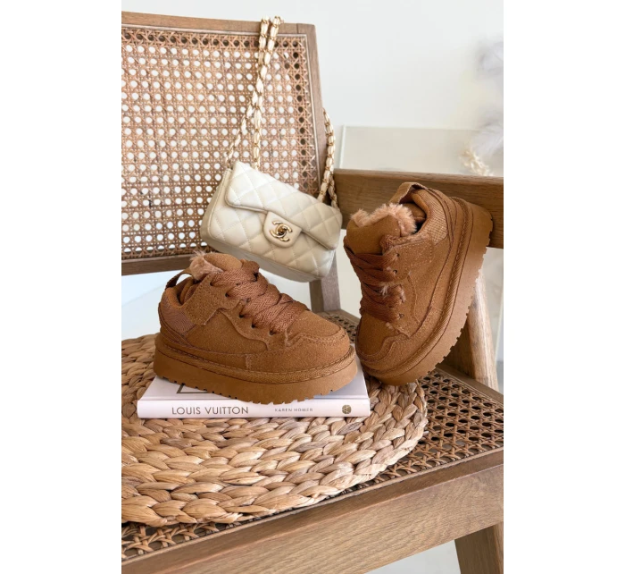 Dětské tenisky s teplou podšívkou Camel Mireen