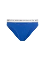 Spodní díl plavek KW0KW00658-CHQ modrobílá - Calvin Klein