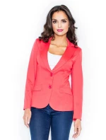 Dámské sako M085 korálová - Figl