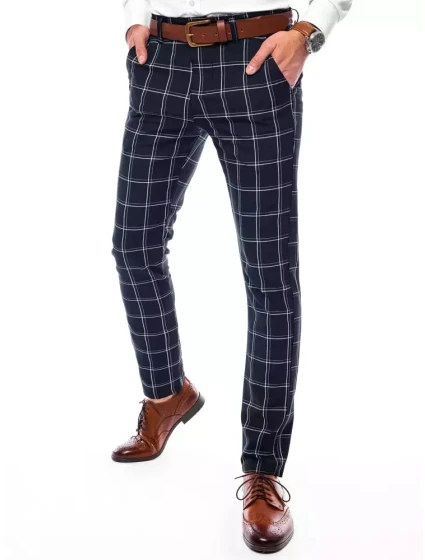 FashionStreet pánské tmavě modré chinos kalhoty UX3690 FashionStreet pánské tmavě modré chinos kalhoty UX3690