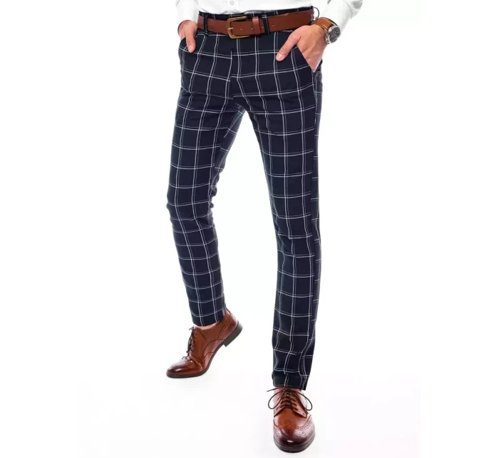 FashionStreet pánské tmavě modré chinos kalhoty UX3690 FashionStreet pánské tmavě modré chinos kalhoty UX3690