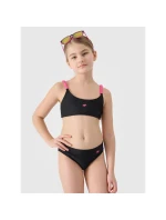Dívčí dvoudílné plavky 4F 4FJWSS25UBKSF045-20S Dívčí dvoudílné plavky 4F 4FJWSS25UBKSF045-20S