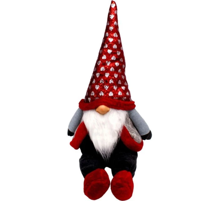 VÁNOČNÍ TRPASLÍK SEDÍCÍ 92CM