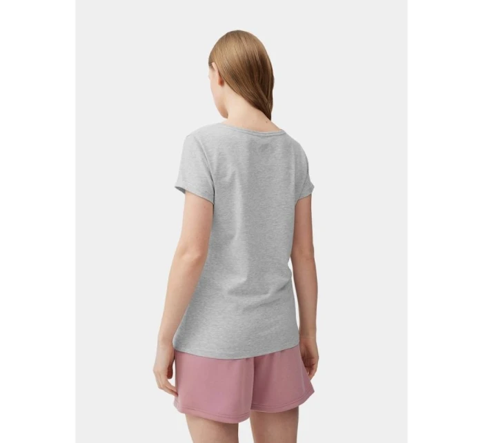 Dámské hladké tričko model 21816700 dámské - 4F Dámské hladké tričko model 21816700 dámské - 4F