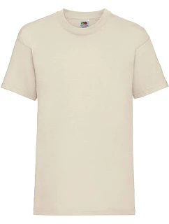 Fruit of the Loom Kids Valueweight T Dětské tričko 16.1033 natural