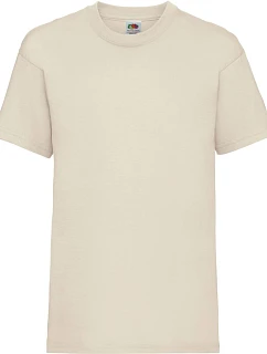 Fruit of the Loom Kids Valueweight T Dětské tričko 16.1033 natural