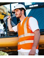– Vesta se pruhy 76. yellow model 22503382 - Korntex – Vesta se pruhy 76. yellow model 22503382 - Korntex