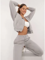 Tepláky CLM DR 1107.22X světle šedé