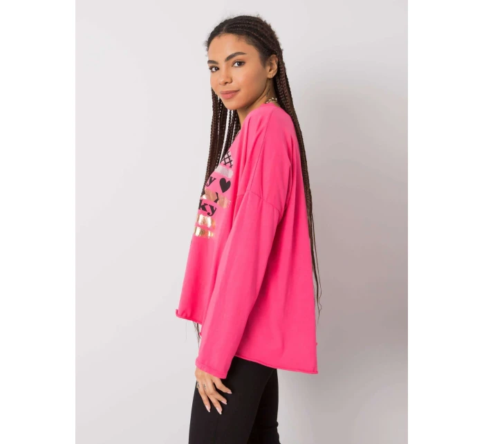 Halenka DHJ BZ model 17416246 tmavě růžová - FPrice