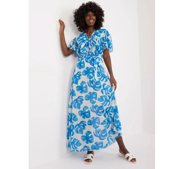 DHJ SK 15986 šaty.67 modrá