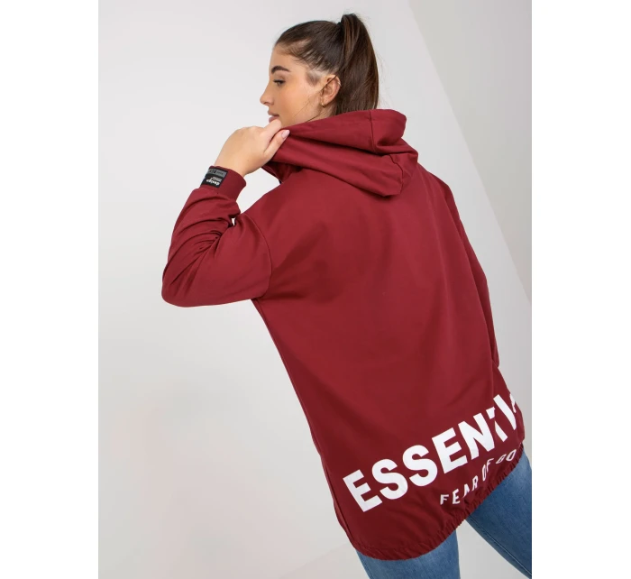 Mikina RV BL 8277.28 bordó