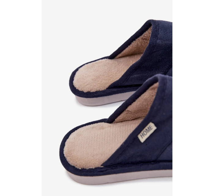 Pánské nazouváky Selomir – tmavě modré