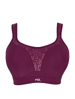 Sportovní podprsenka Panache 7341 34 D Bordó