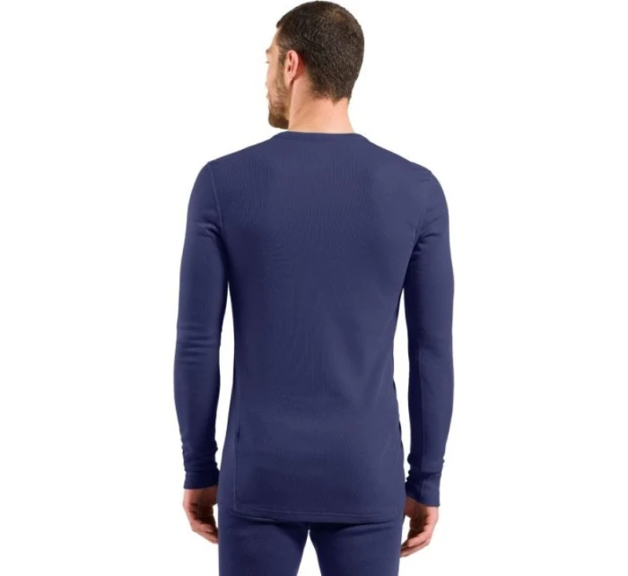 Odlo BL TOP spodní prádlo s dlouhým rukávem l/s ACTIVE WARM velikost M Blue