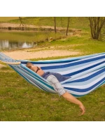 Zahradní síť pro 2 osoby Luxe XXL cm modrá model 21803927 Zahradní síť pro 2 osoby Luxe XXL cm modrá model 21803927