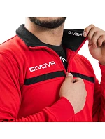 Tuta tepláková souprava One M červená/černá model 18393823 - Givova Tuta tepláková souprava One M červená/černá model 18393823 - Givova
