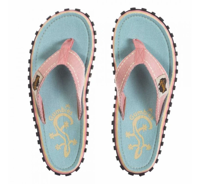 Žabky Gumbies Islander Canvas Flip Flops W G-IS-WN-GHE