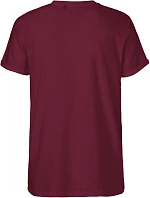 O Pánské bio tričko s ohrnutými rukávy bordeaux model 22504537 - Neutral O Pánské bio tričko s ohrnutými rukávy bordeaux model 22504537 - Neutral