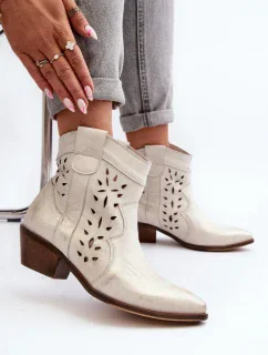 Boty na podpatku  model 193147 Step in style