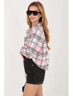 Košile s dlouhým rukávem model 231511 Italy Moda