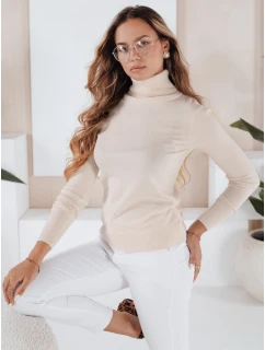 Dámský svetr s rolákem VANORIA cream FashionStreet MY2487