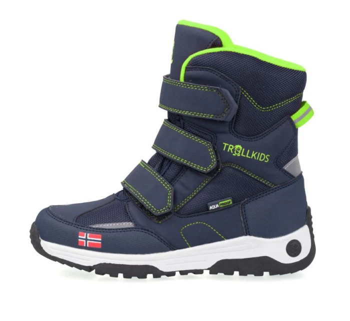 Trollkids Kids Lofoten Zimní boty nepromokavé Jr 159-100 sněhule