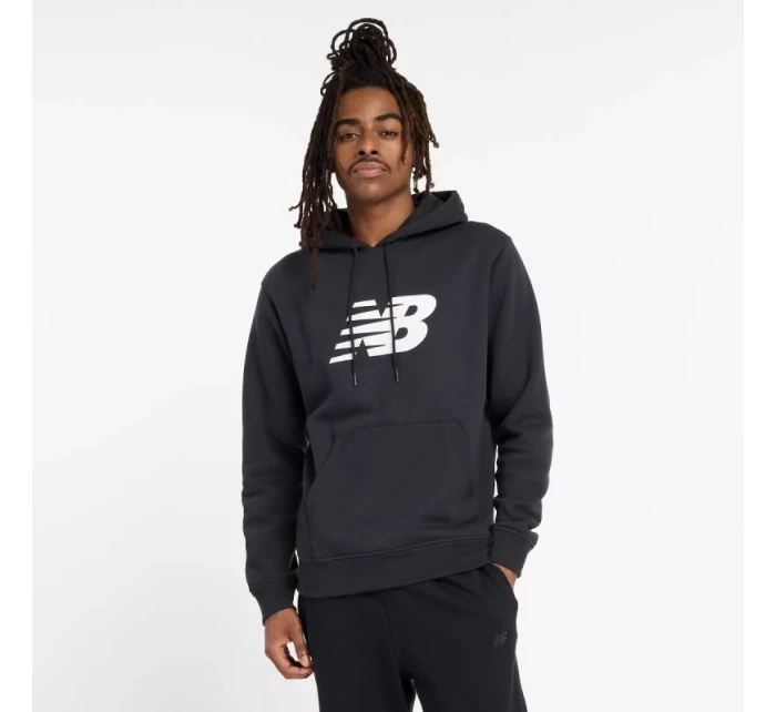 Mikina New Balance Sport Core Brushed Hoodie M MT43904BK pánské