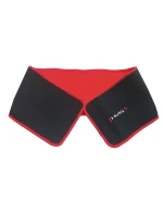 MAGNETICKÝ HULA HOP SET ČERNÝ HHM15 S POČÍTADLEM HMS + ZEŠTÍHLUJÍCÍ PÁS BR163 ČERVENÝ