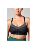 CASALL Sportovní podprsenka se zipem vpředu šedá CASALL Sportovní podprsenka se zipem vpředu šedá