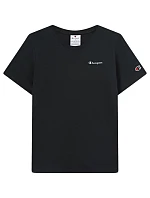 Champion Dámské tričko s krátkým rukávem černé 118408 KK001