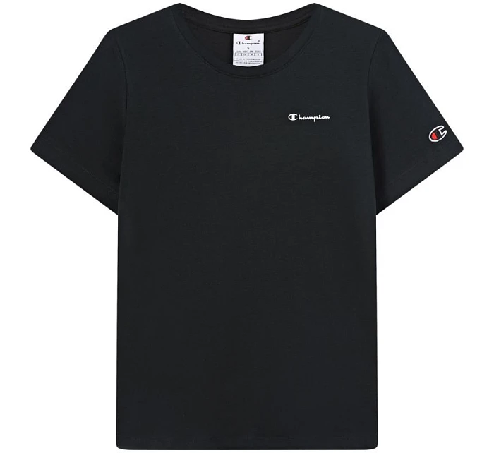 Champion Dámské tričko s krátkým rukávem černé 118408 KK001