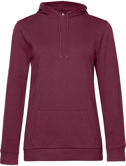 B&C #Hoodie /women Dámská mikina s kapucí 01.W04W wine B&C #Hoodie /women Dámská mikina s kapucí 01.W04W wine