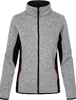 Promodoro 7705 Dámská pracovní pletená fleecová bunda 40.7705 heather grey