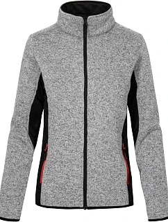 Dámská pracovní pletená fleecová bunda 40. heather grey model 22517060 - Promodoro