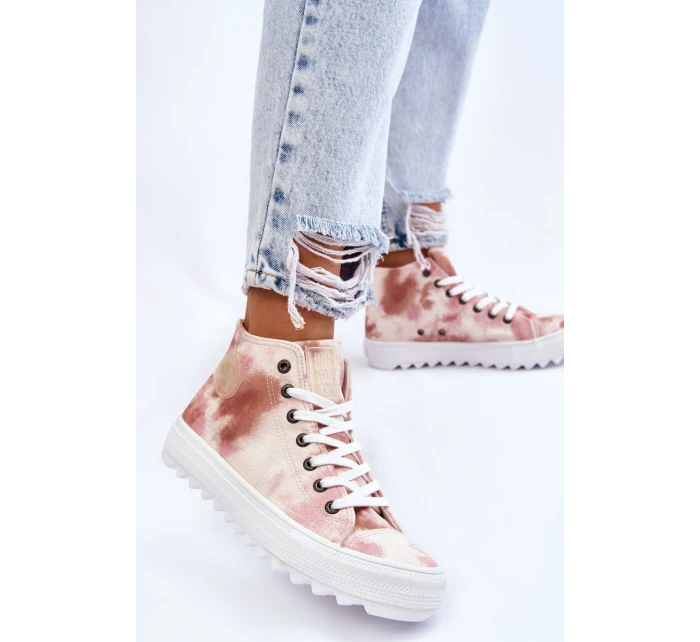 Dámské tenisky High Big Star model 21608963 - Big Star Shoes Dámské tenisky High Big Star model 21608963 - Big Star Shoes