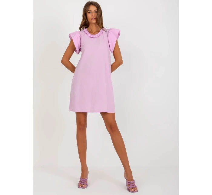 LK SK 506795 šaty.71 světle fialová