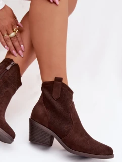 Boty na podpatku  model 224427 Step in style