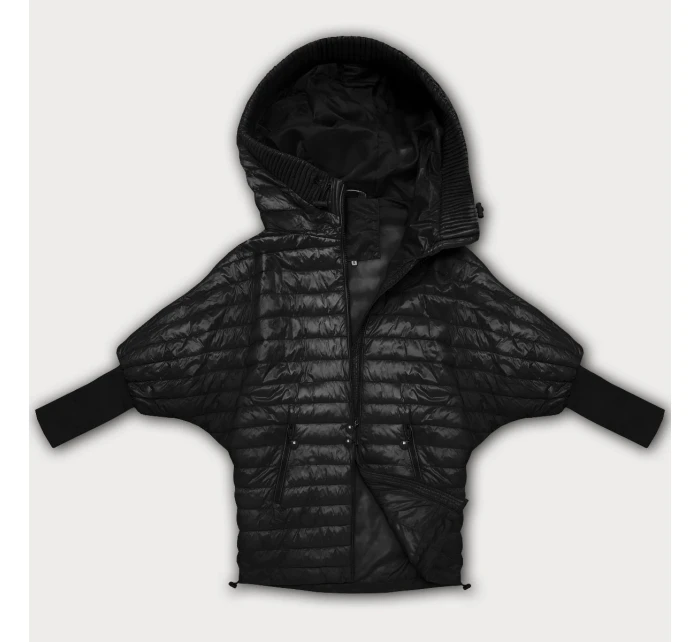 Černá dámská netopýří bunda Minority (P3-6913-1)