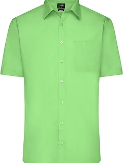 JN 680 Popelínová košile s krátkým rukávem model 22537766 lime green - Daiber