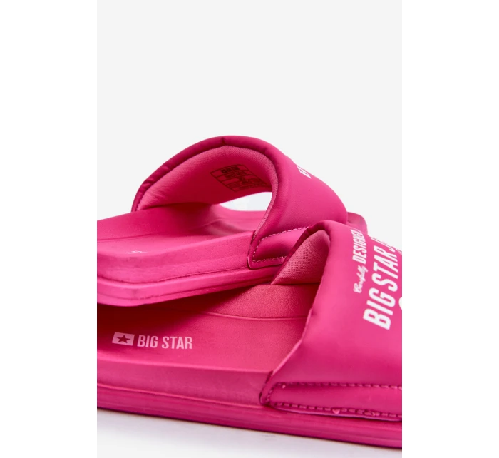 Dětské Pěnové Sandály Big Star model 21655519 Růžové - Big Star Shoes Dětské Pěnové Sandály Big Star model 21655519 Růžové - Big Star Shoes