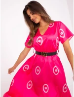 Sukienka DHJ SK model 18861895 ciemny różowy - FPrice