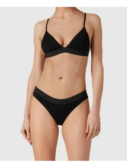 Dámský vrchní díl plavek model 18354436 BEH černá - Calvin Klein