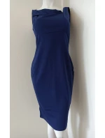 Dámské šaty tmavě modré model 21219940 - Koucla Dámské šaty tmavě modré model 21219940 - Koucla