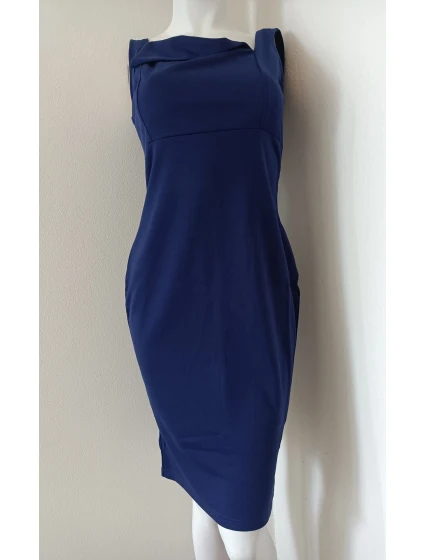 Dámské šaty tmavě modré model 21219940 - Koucla Dámské šaty tmavě modré model 21219940 - Koucla