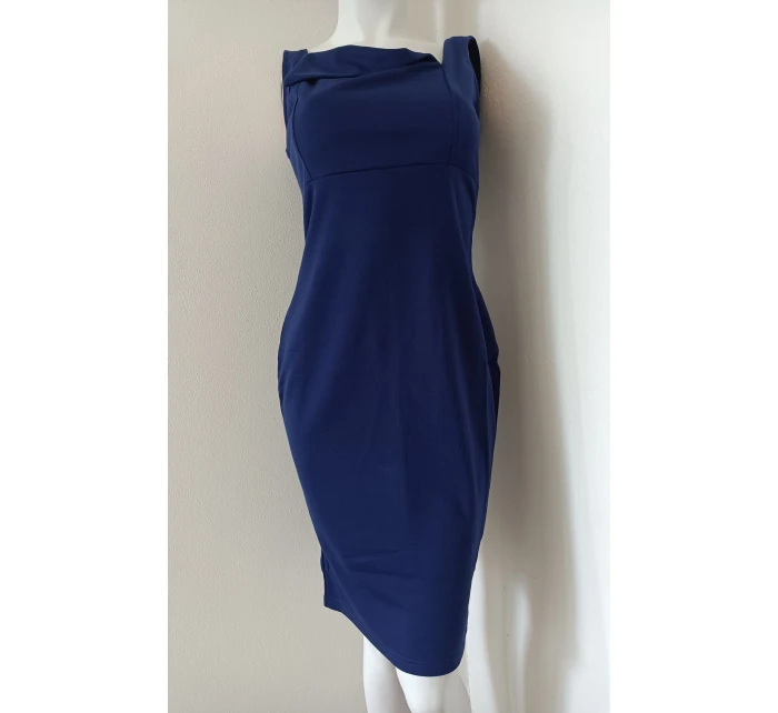 Dámské šaty tmavě modré model 21219940 - Koucla Dámské šaty tmavě modré model 21219940 - Koucla