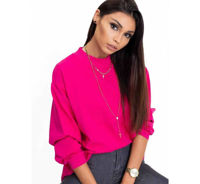 Dámská mikina RV BL 5185.79P fuchsiová - FPrice