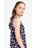 Dámská noční košile na ramínka Peříčka Dámská noční košile na ramínka Peříčka