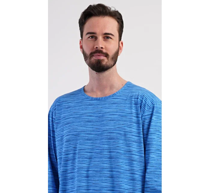 Pánská noční košile s dlouhým rukávem Sebastian Pánská noční košile s dlouhým rukávem Sebastian