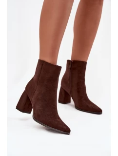 Boty na podpatku model 219843 Step in style